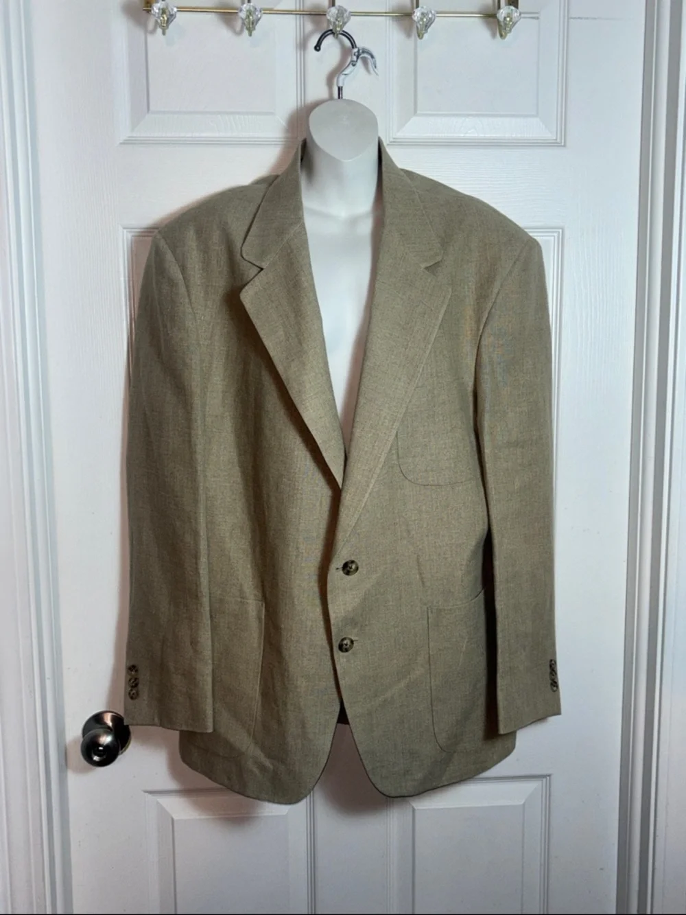 Banana Republic Men’s blazer 100% linen two button Suit Jacket